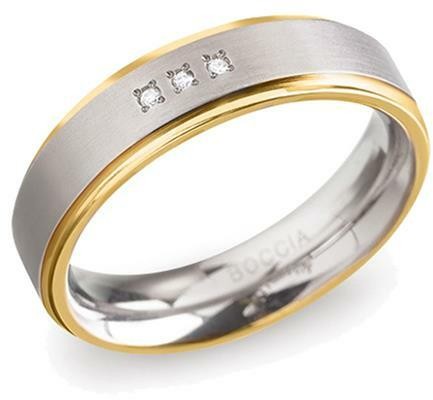 Boccia Titanium 0134-04 Damen Ring