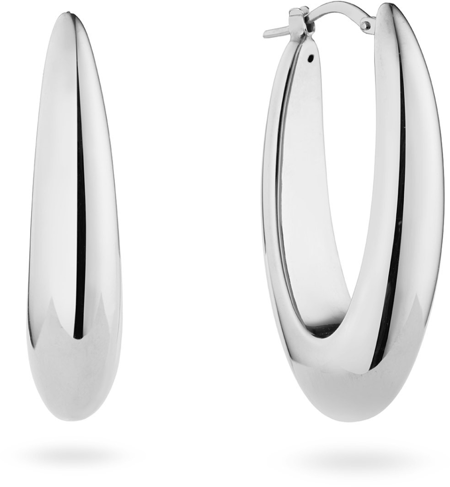 Oorr. Chunky Chic Ovaal 925RD