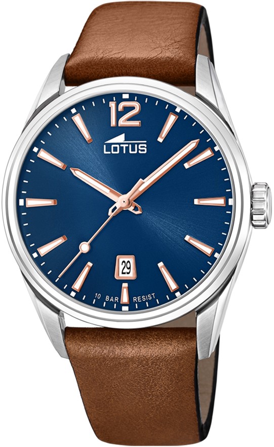 LOTUS MEN'S BLUE LEATHER WATCH BRACELET 18693/2