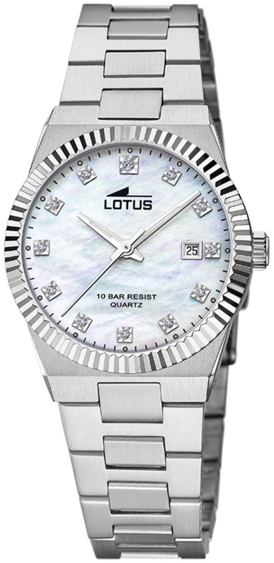 LOTUS WOMEN'S IVORY STAINLESS STEEL WATCH BRACELET 18838/1
