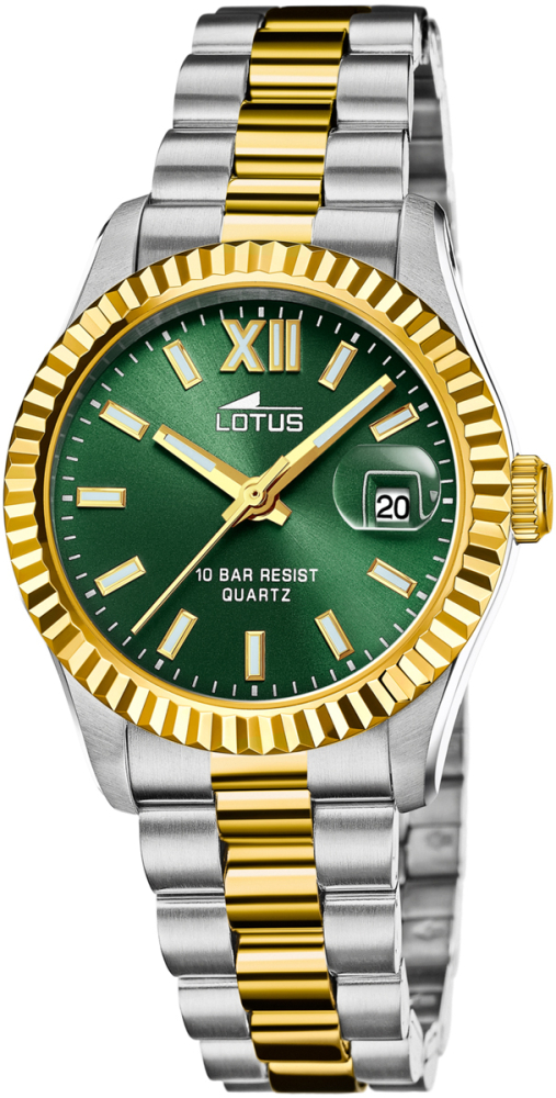 LOTUS WOMEN'S GREEN FREEDOM WATCH 18931/3