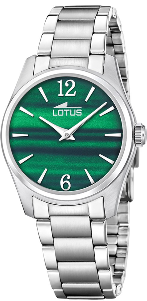 LOTUS WOMEN'S GREEN STAINLESS STEEL WATCH BRACELET 19061/5