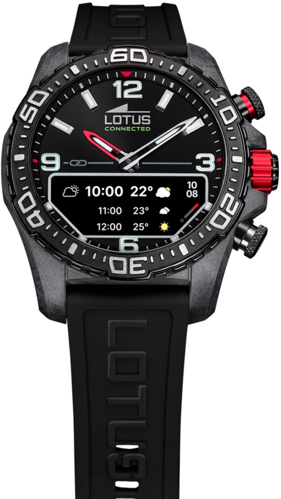 LOTUS CONNECTED D BLACK MEN'S WATCH 20000/4