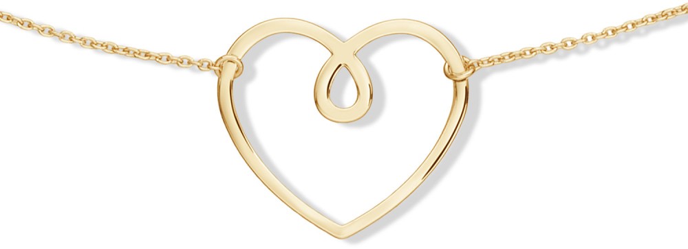 Collier Schuin Hart 585