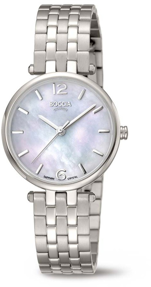 Boccia Titanium 3339-01 Damen Uhr