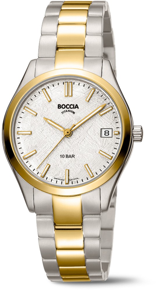 Boccia dameshorl. Titanium bicolor
