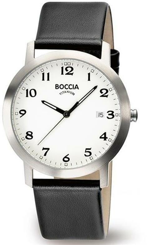 Boccia Titanium 3618-01 Herren Uhr