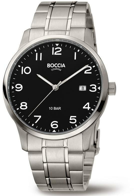 Boccia Titanium 3621-01 Herren Uhr