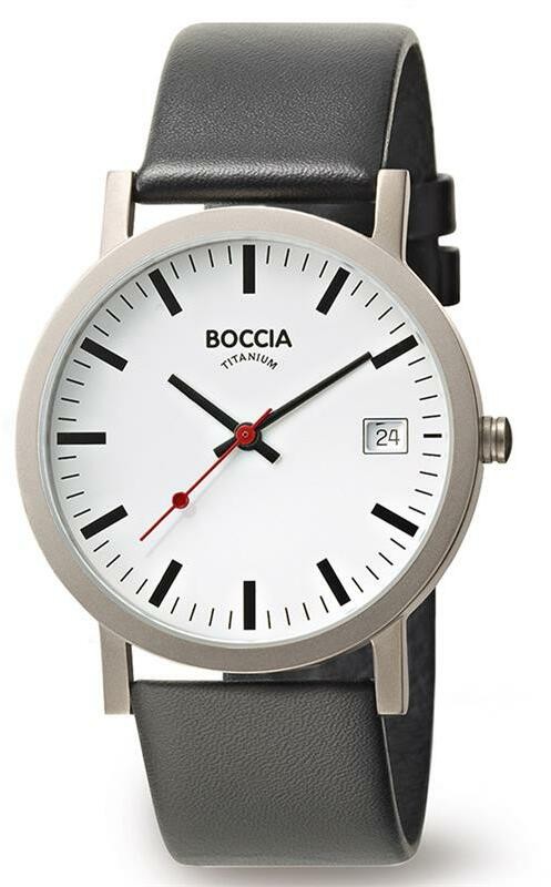 Boccia Titanium 3622-01 Herren Uhr