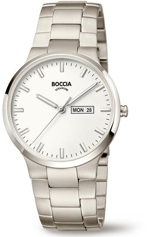 Boccia Titanium 3649-01 Herren Uhr
