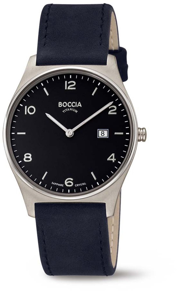Boccia Titanium 3655-02 Herren Uhr