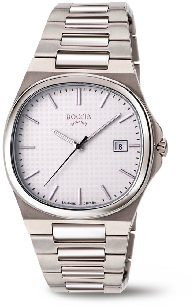 Boccia Titanium 3657-01 Herren Uhr