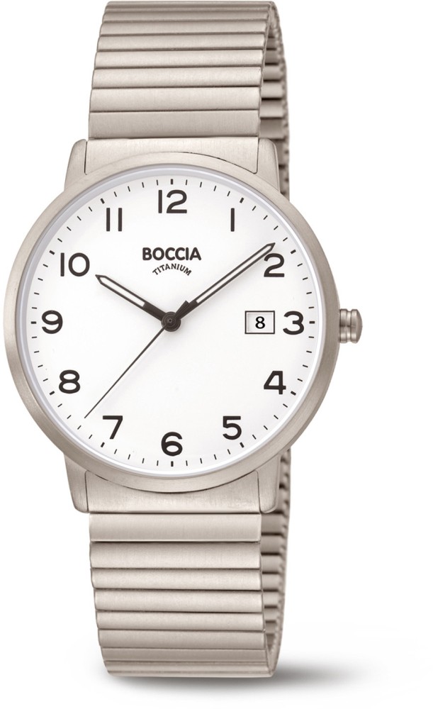 Boccia Titanium 3660-01 Herren Uhr