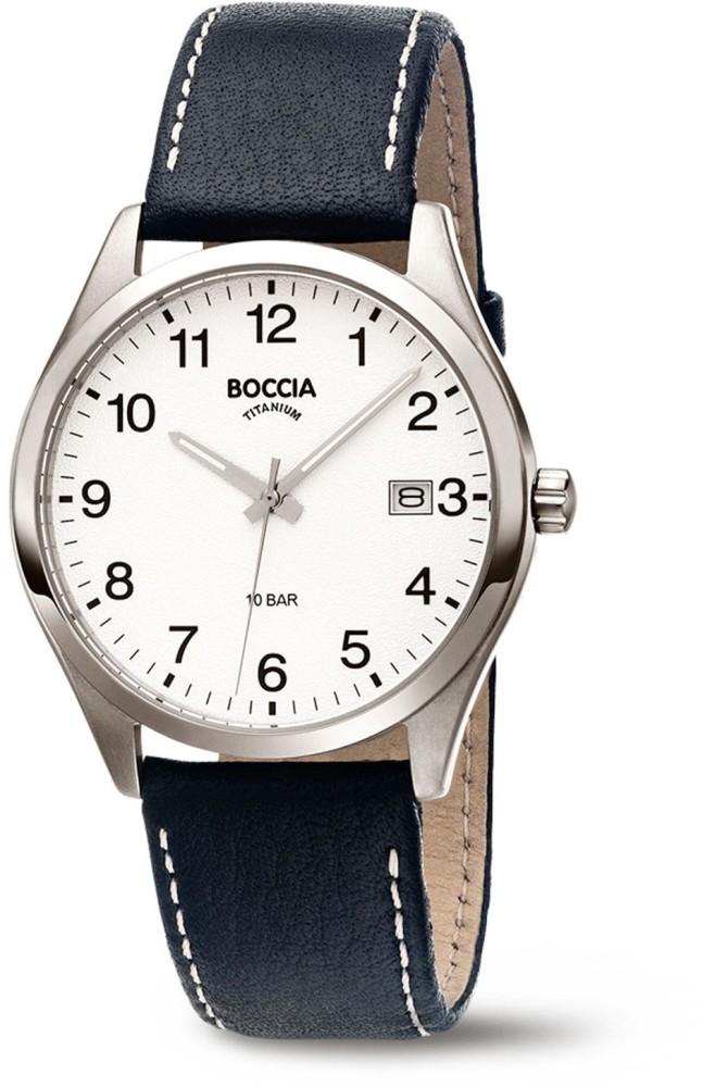 Boccia Titanium 3669-01 Herren Uhr
