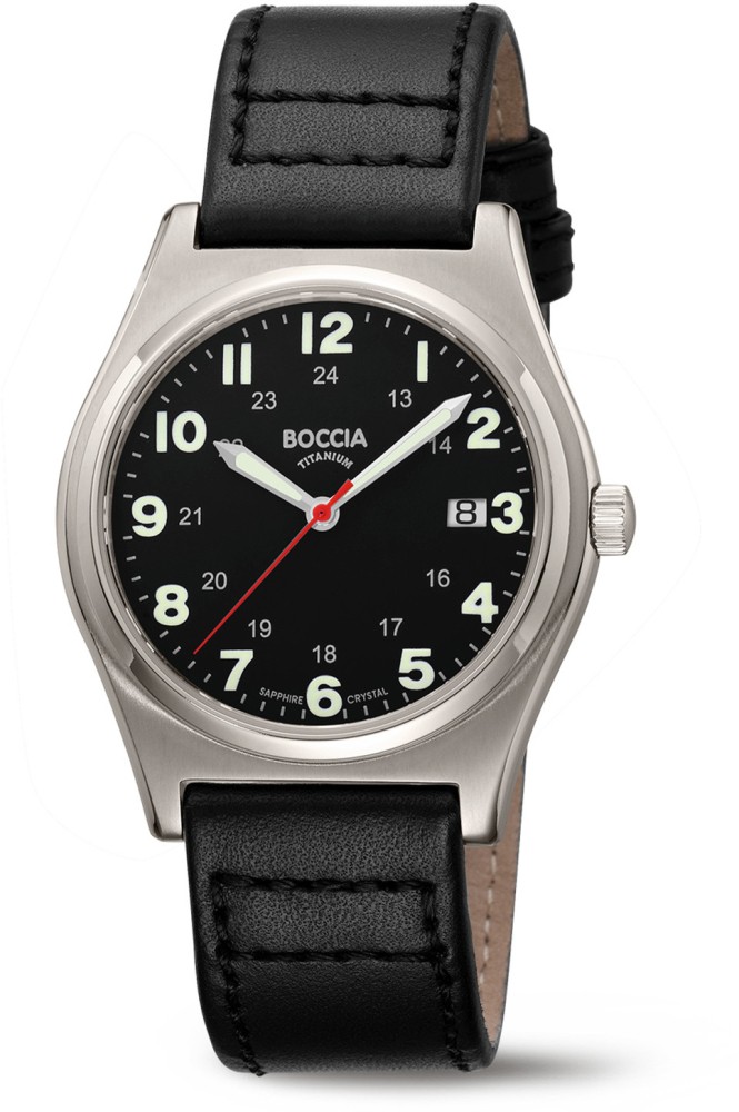 Boccia Titanium 3674-01 Herren Uhr