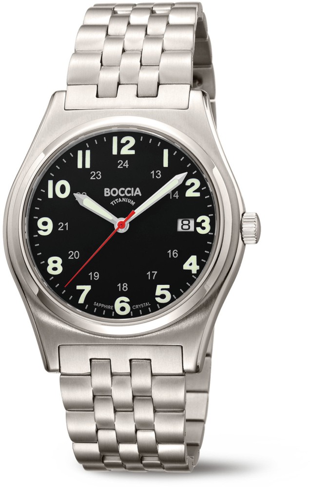 Boccia Titanium 3674-02 Herren Uhr
