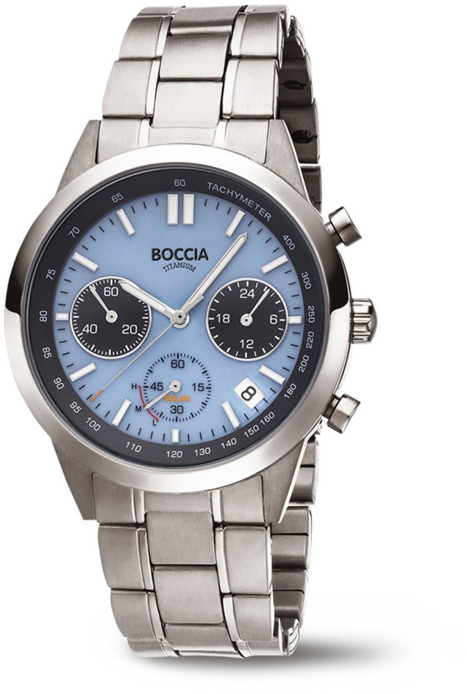 Boccia Titanium 3737-01 Herren Uhr