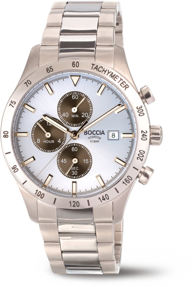 Boccia Titanium 3739-01 Herren Uhr