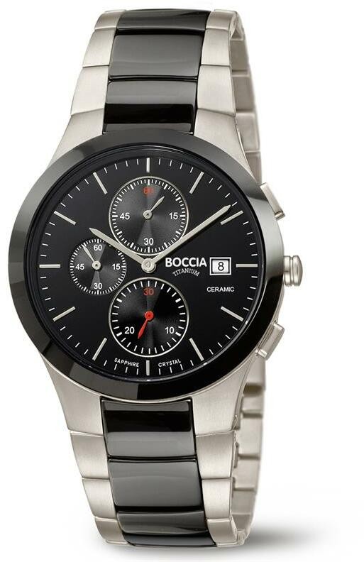 Boccia Titanium 3748-01 Herren Uhr