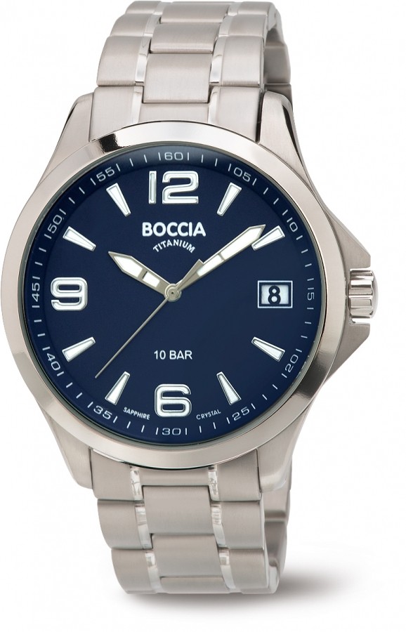 Boccia Titanium 3591-03 Herren Uhr