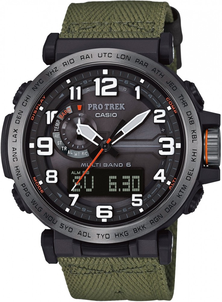 Casio Pro Trek PRW-6600YB-3ER Herren Uhr