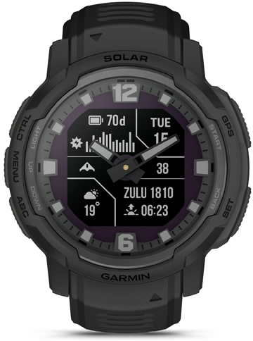 Garmin 010-02730-00 Instinct Crossover Solar Tactical Unisex Uhr