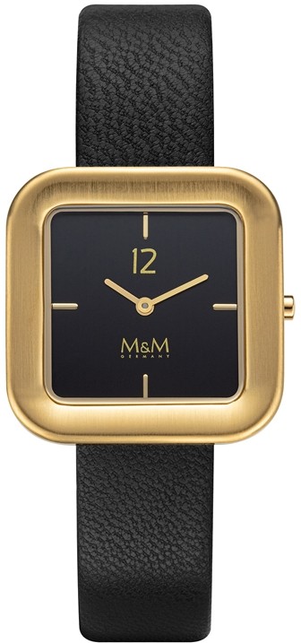M&M Germany M11965-415 Square line Damen Uhr