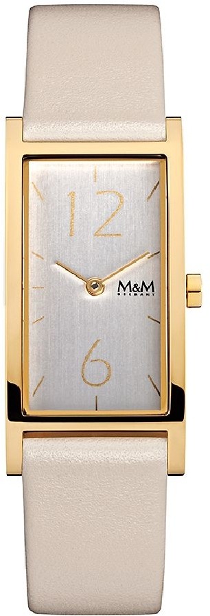 M&M Germany M11918-933 Square line Damen Uhr