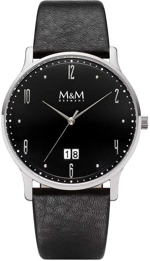M&M Germany M11940-446 Flat design Herren Uhr