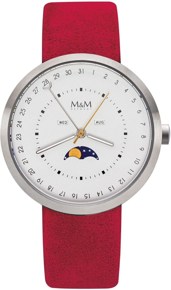 M&M Germany M11949-623 Moon Herren Uhr