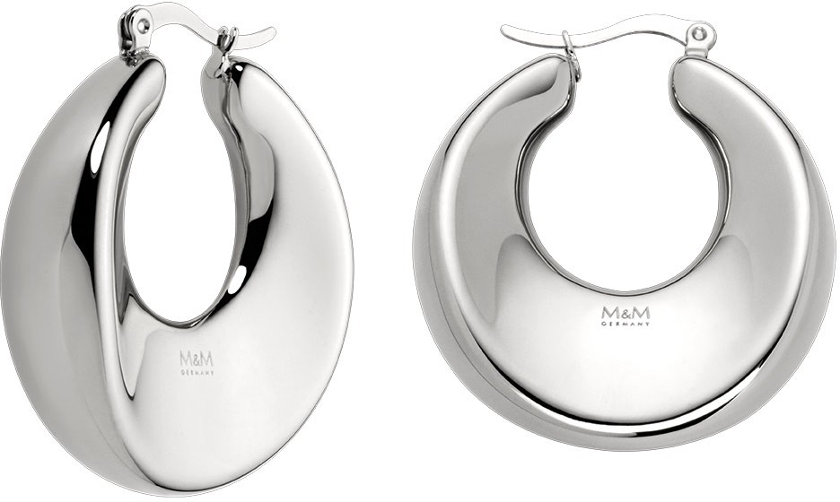 M&M Germany ME3260-100 Pure volume Damen Ohrringe