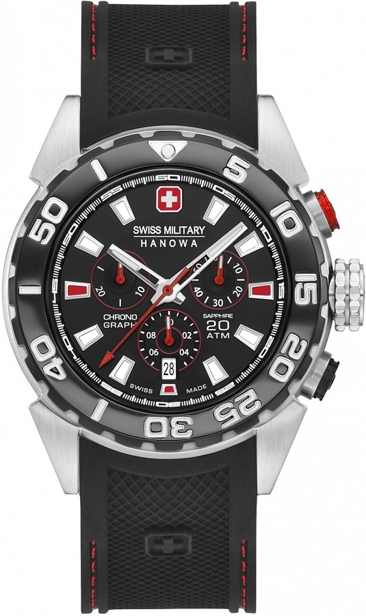 Swiss Military Hanowa 06-4324.04.007.04 SCUBA DIVER CHRONO Herren Uhr