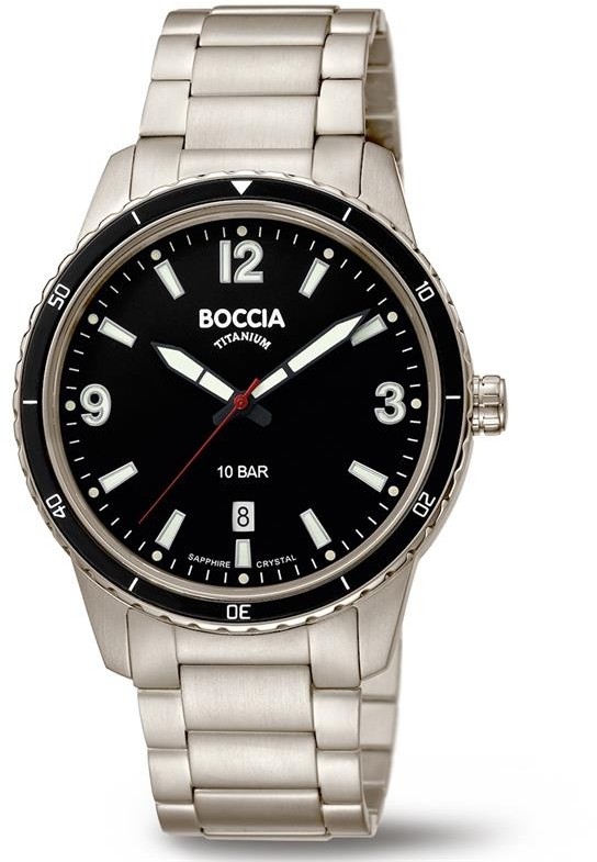 Boccia Titanium 3635-03 Herren Uhr