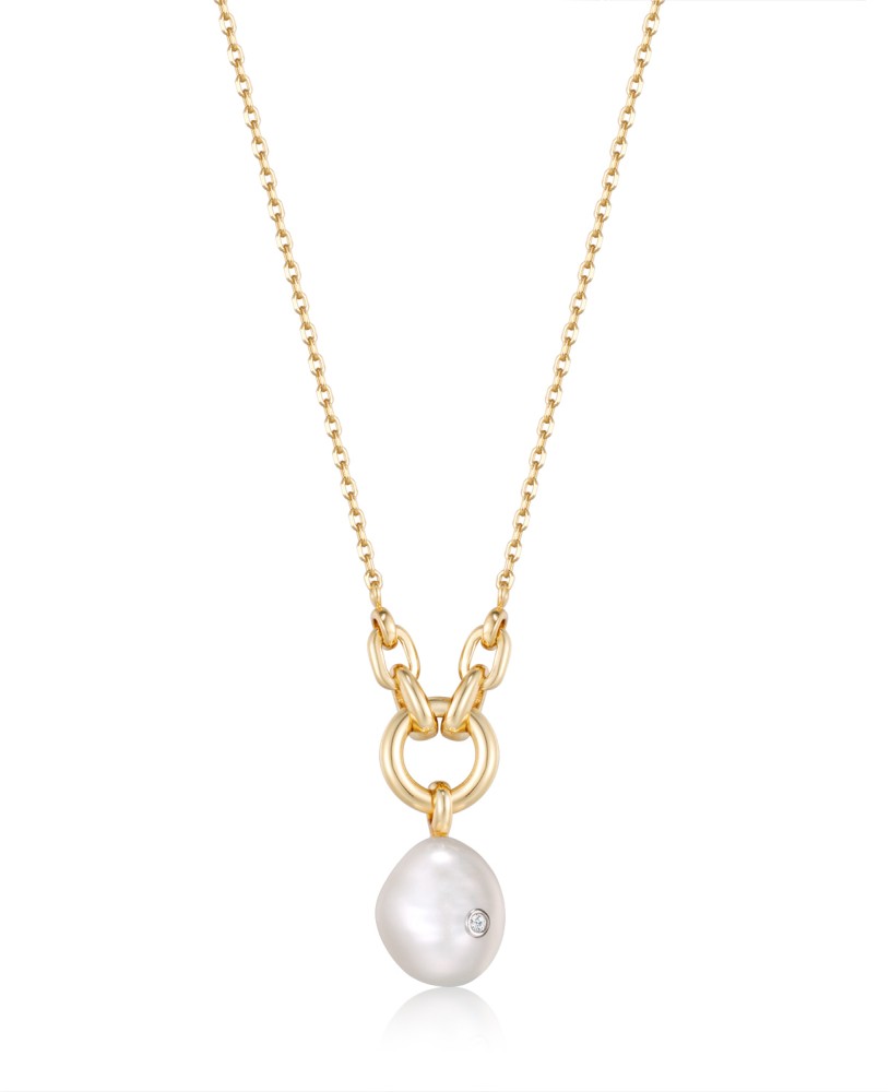 Ania Haie AH N043-03G Pearl Power Damen Halskette