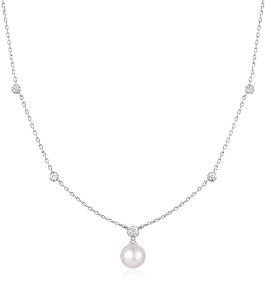 Silv. Station Neck. Pearl Pend. S