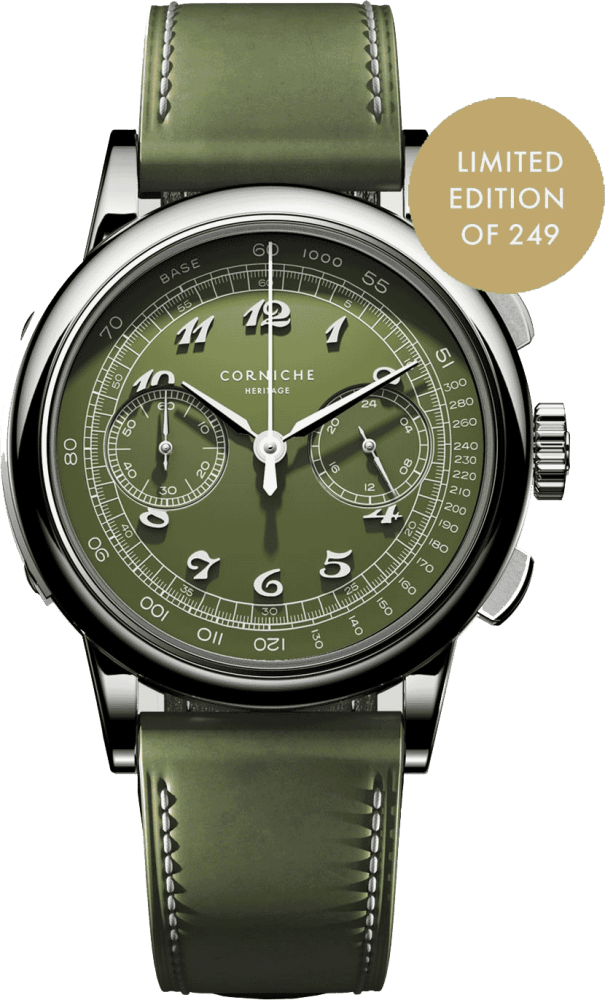 Corniche CRN045A Heritage Chronograph Limited Edition Herren Uhr