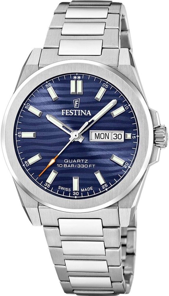 Festina F20073/2 CLASSIQUES ACIER Herren Uhr
