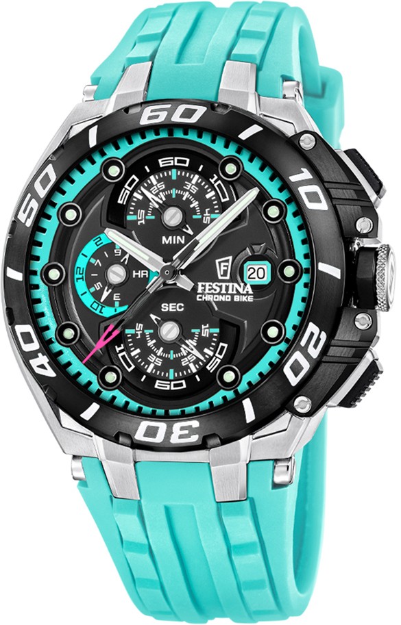 FESTINA MEN'S BLACK WATCH F20755/7