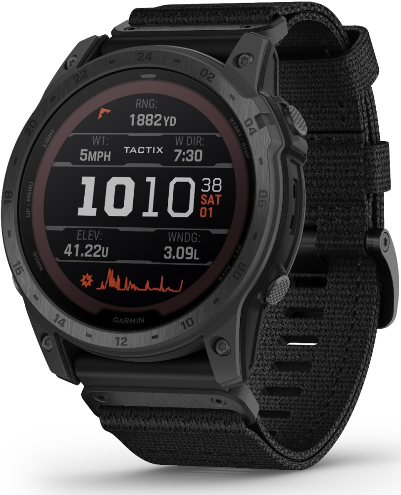 Garmin Tactix 7 Pro Ballistics Edition - Solar Zwart Smartwatch - 010-02704-21