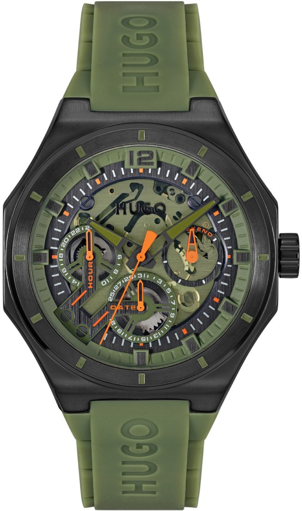 HUGO HU1530376 #GRAIL SKELETON Herren Uhr