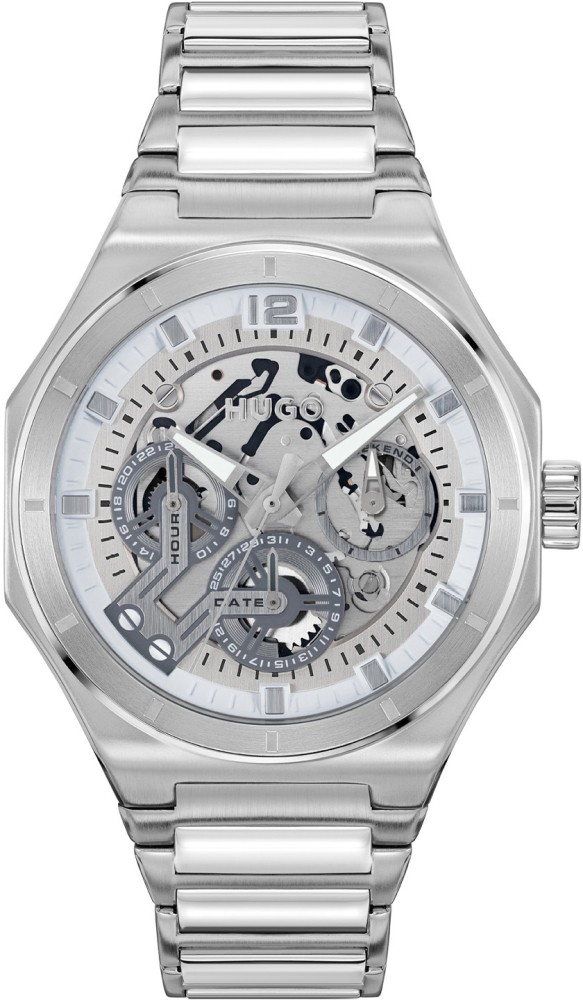 HUGO HU1530377 #GRAIL SKELETON Herren Uhr