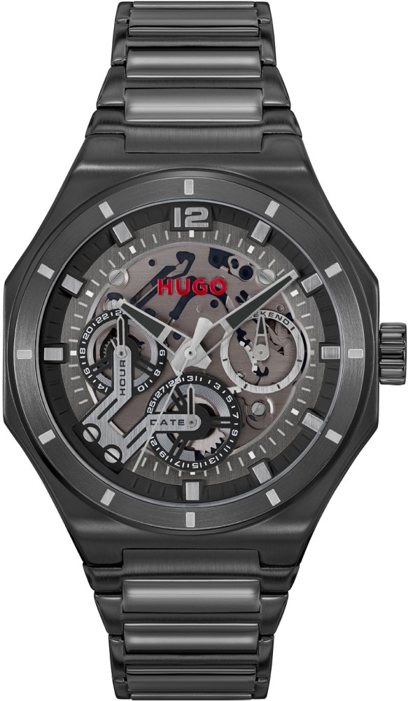 HUGO HU1530379 #GRAIL SKELETON Herren Uhr