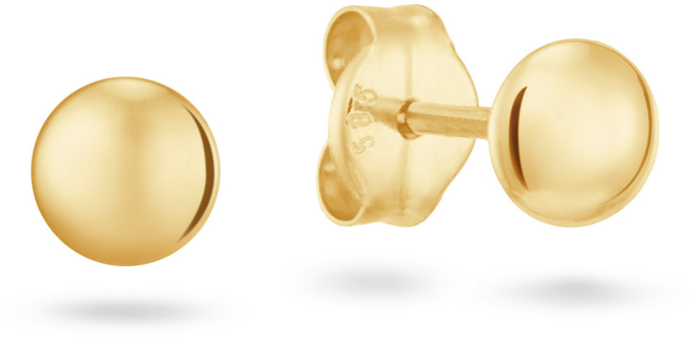 Jackie Holland Studs 4mm 585