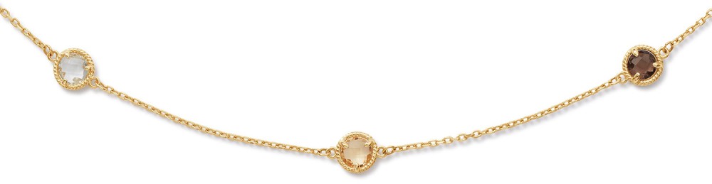 Jackie Mosaic Gemstone Necklace 585