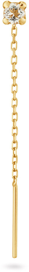 Jackie Van Gogh Wh.Top. Threater Single Stud