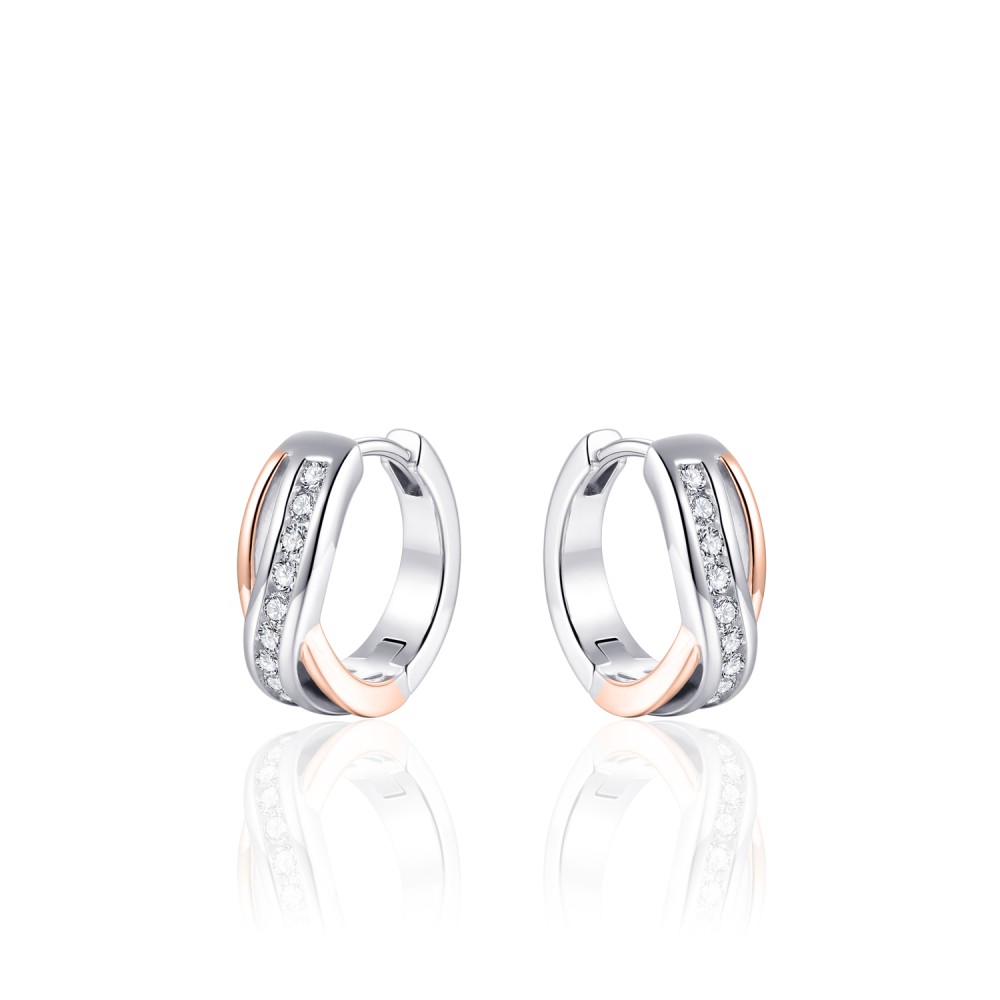 Gisser Jewels KC1012R Damen Ohrringe