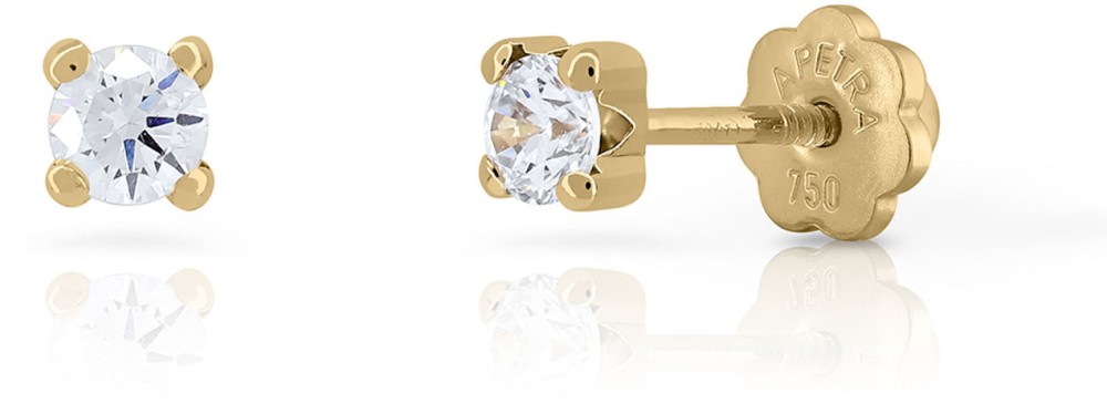 4 Prong  White 3,5mm CZ