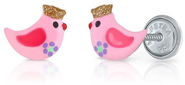 Lapetra Oorstkr Schroef Vogel Roze