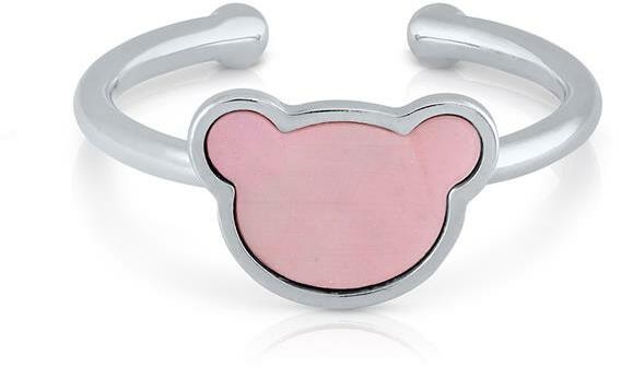 Lapetra Ring Beer Roze Parelmoer