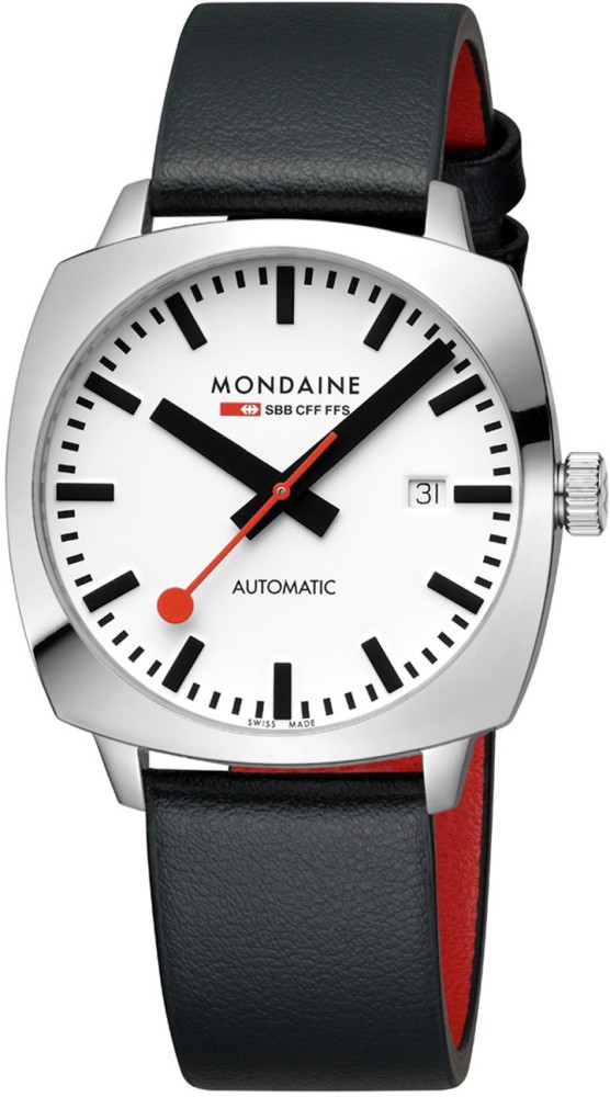 Mondaine MSL.3961B.LBV Cushion Automatic Unisex Uhr